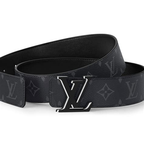 LV Optic 40mm Reversible Belt Monogram Eclipse .